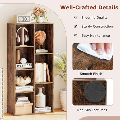 7-Cube Freestanding Bookcase