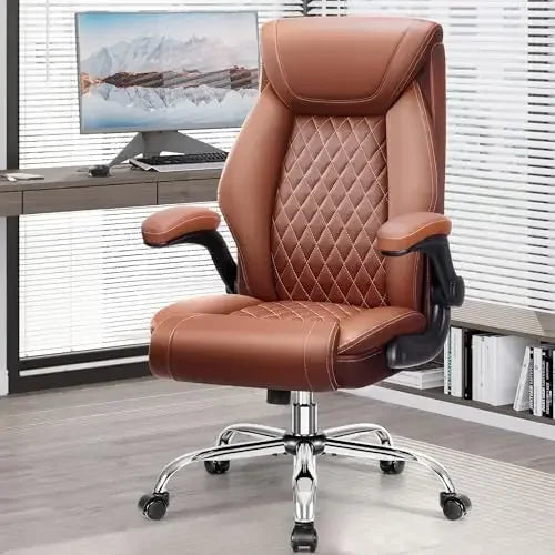 Ergonomic High-Back Office Chair, Big & Tall