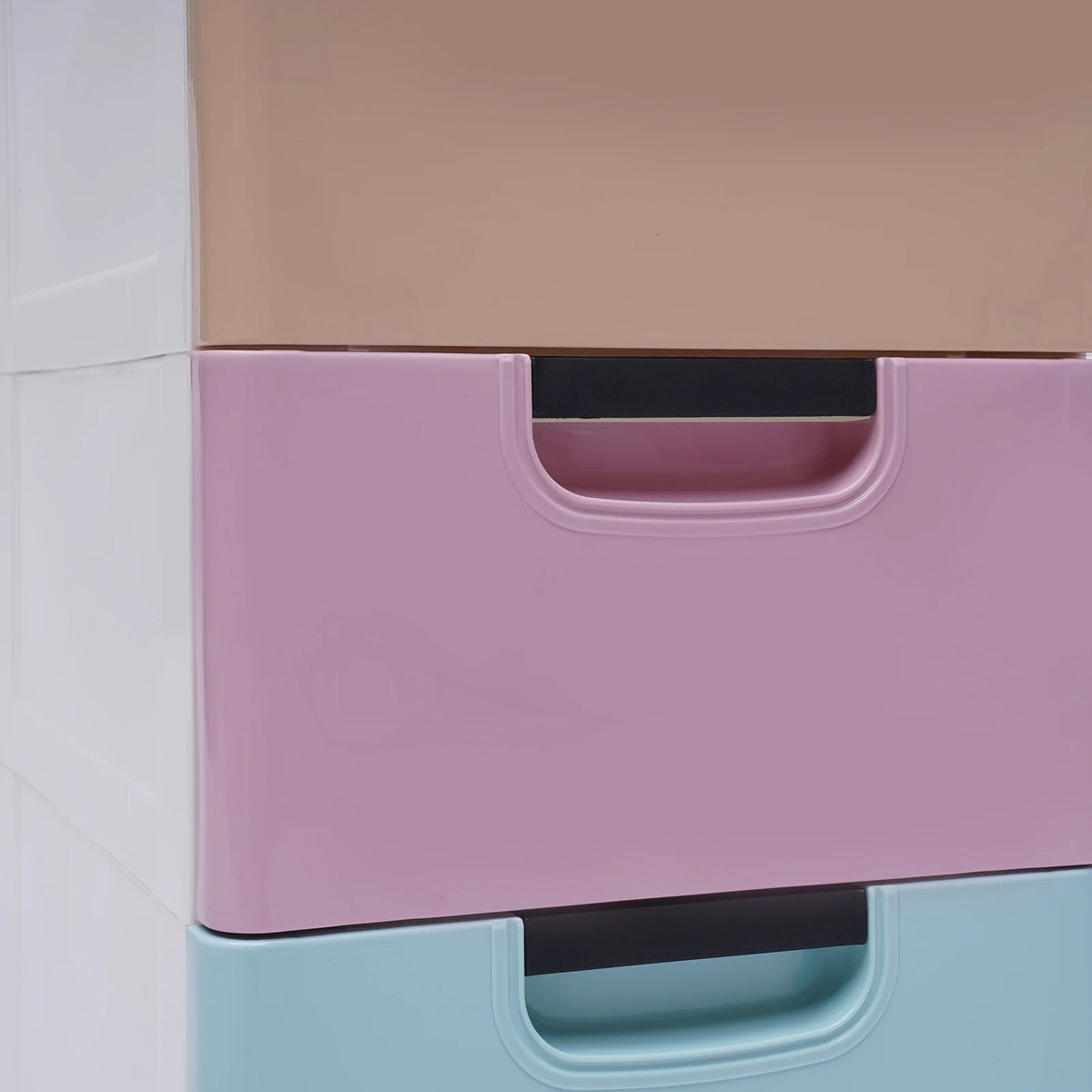 5-Drawer Plastic Storage Dresser Tower