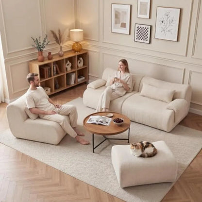 118" Cloud Couch L-Shaped Sectional