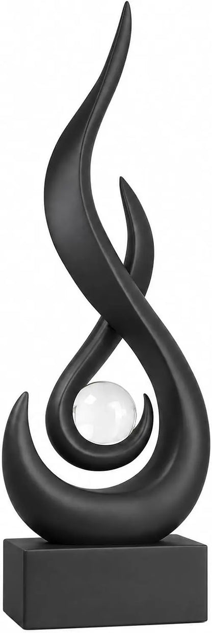 Golden Flame Home Decor Figurines