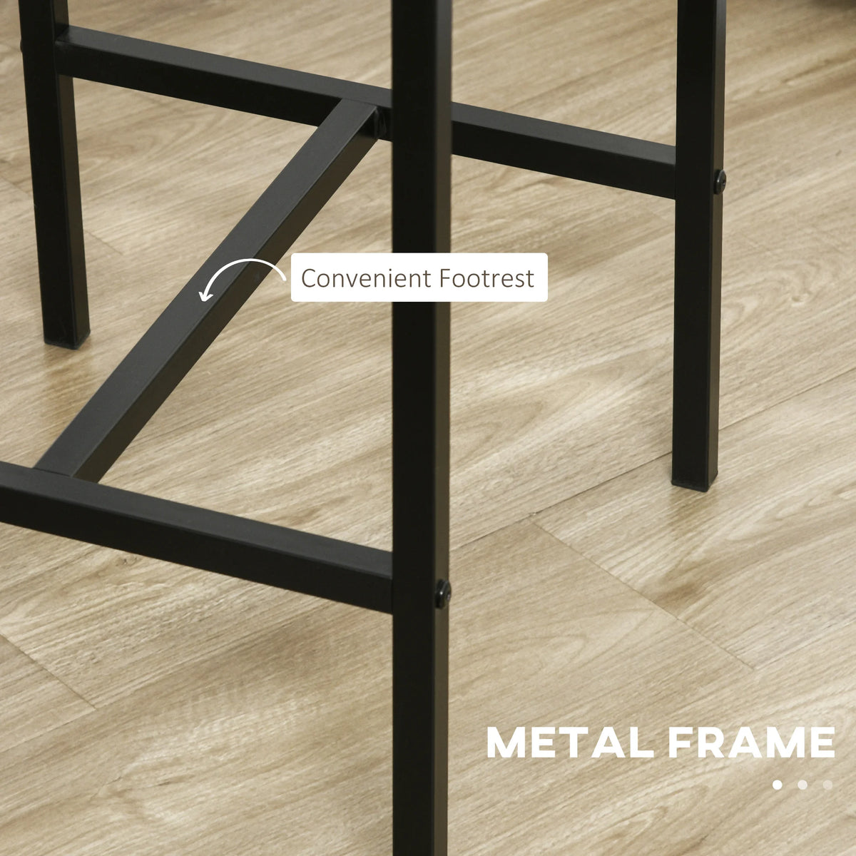 3-Piece Bar Table and Chairs Set