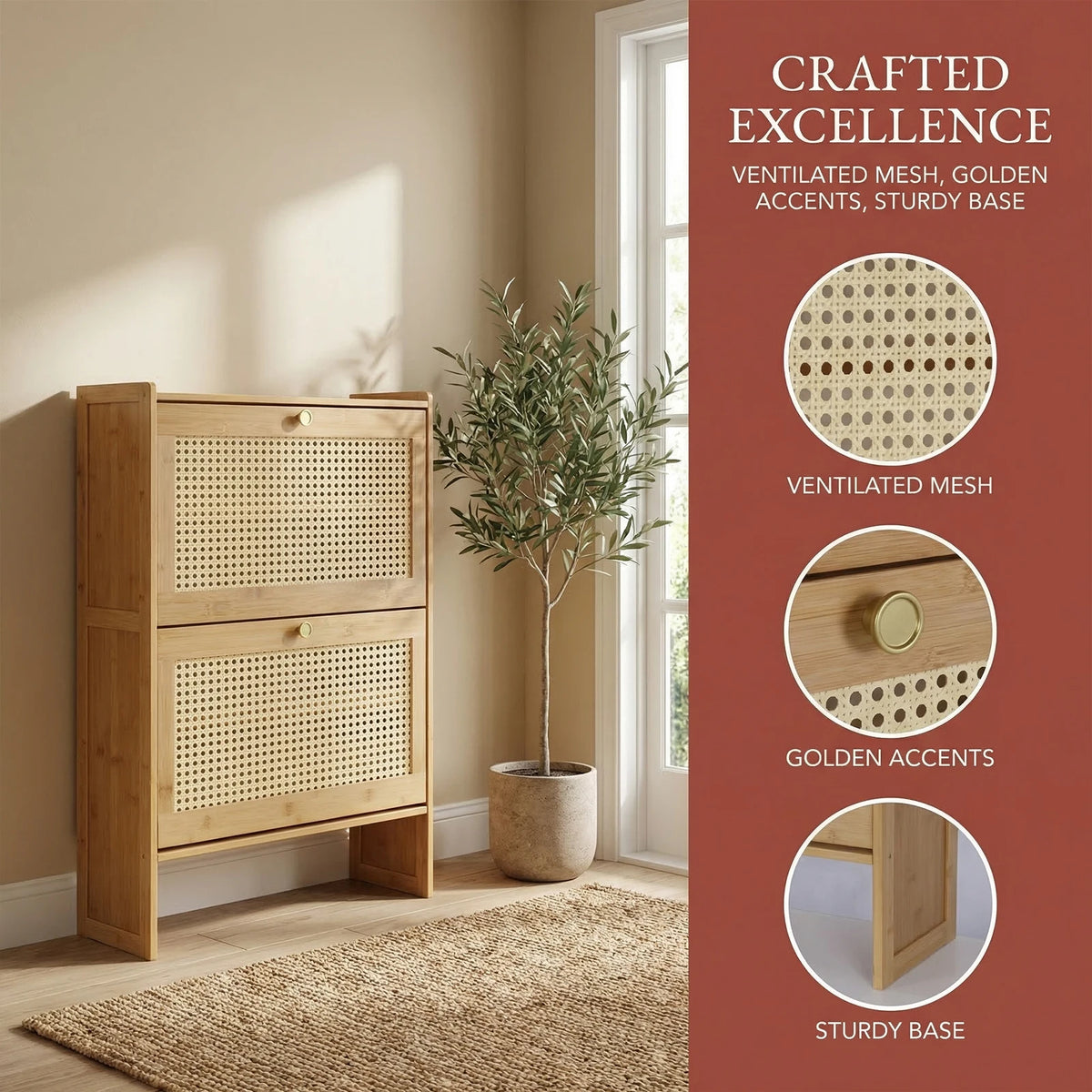 Free Standing Shoe Rack Cabinet