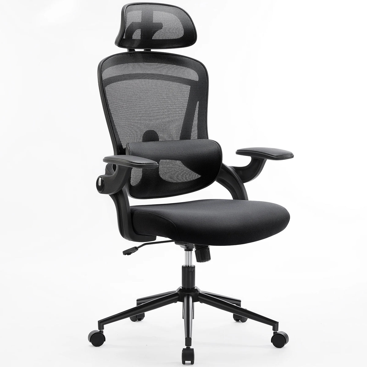 JHK Mesh Office Chair with Flip-Up Arms