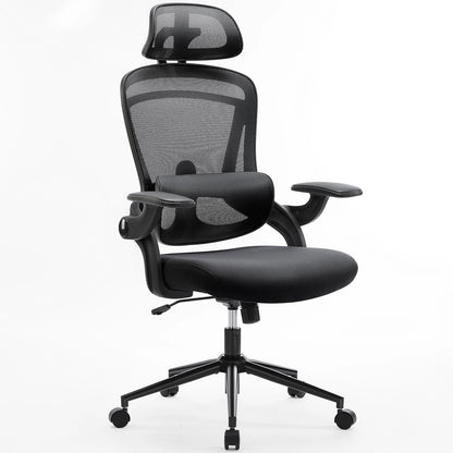 JHK Mesh Office Chair with Flip-Up Arms
