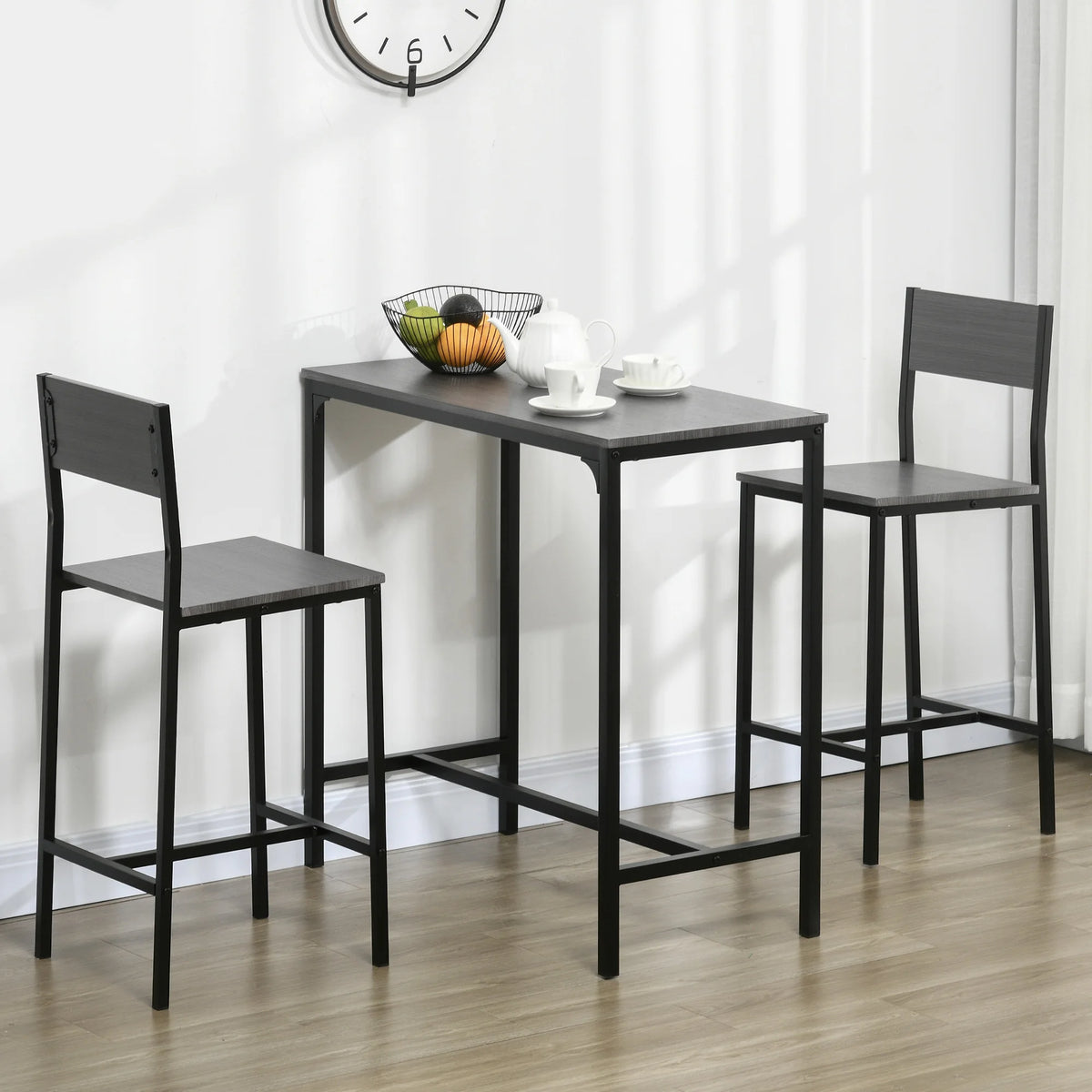 3-Piece Bar Table and Chairs Set