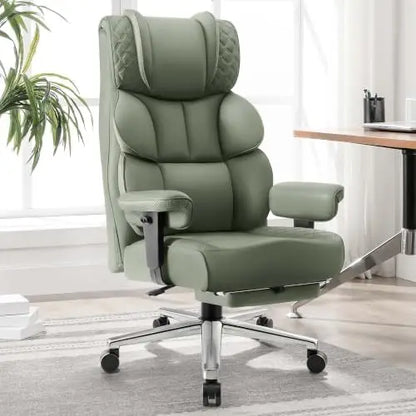 Big & Tall Leather Gaming Office Chair