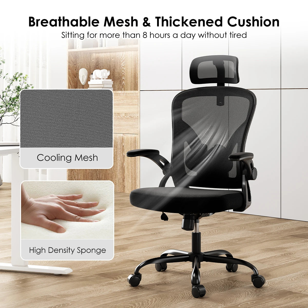 Farini High-Back Swivel Office Chair