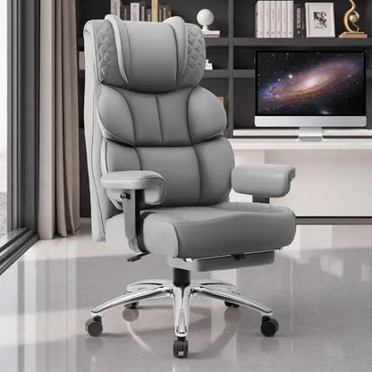Big & Tall Leather Gaming Office Chair
