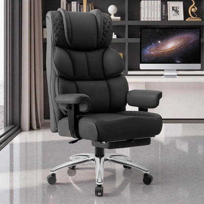 Big & Tall Leather Gaming Office Chair