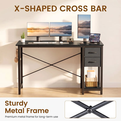 MCQ 40" Standing Desk with Drawers