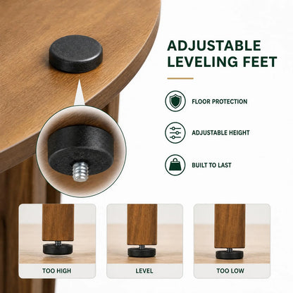 47" Round Pedestal Dining Table