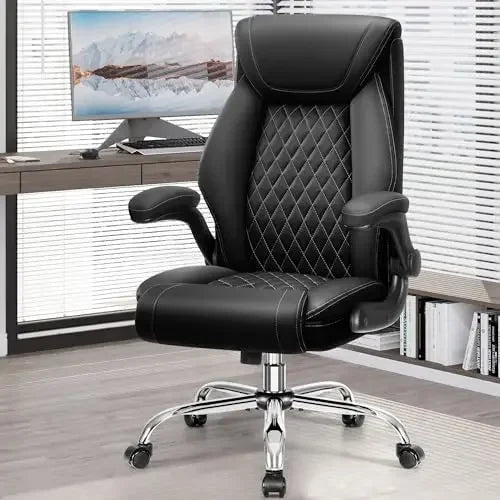 Ergonomic High-Back Office Chair, Big & Tall