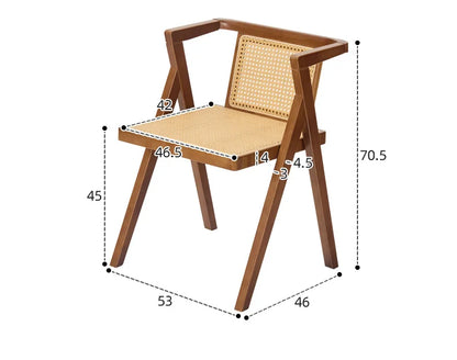 Rattan Balcony Tea Table & Chairs Set