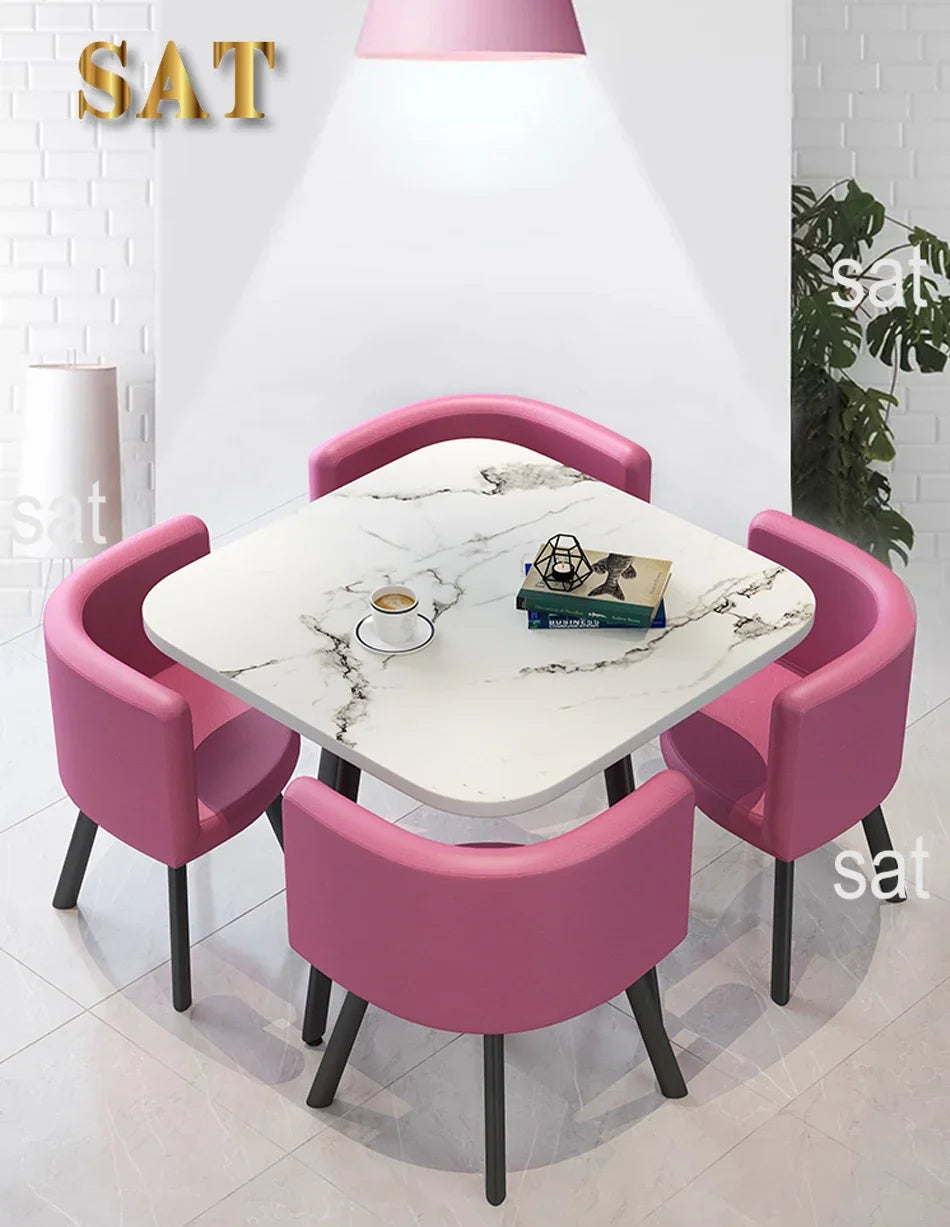 Modern Wooden Dining Table Set
