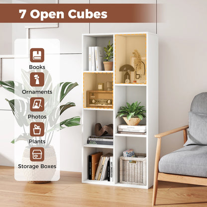 7-Cube Freestanding Bookcase