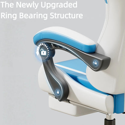 NEBMAAX Ergonomic Gaming Chair with Massage