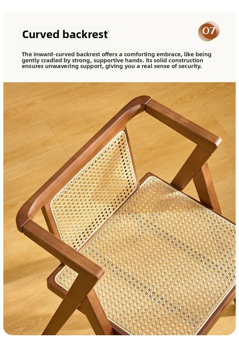 Rattan Balcony Tea Table & Chairs Set