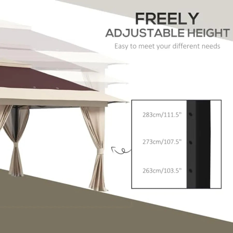 13x13 Pop Up Gazebo, UPF 50+