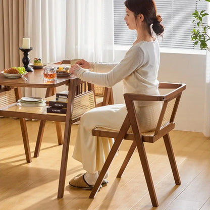 Rattan Balcony Tea Table & Chairs Set
