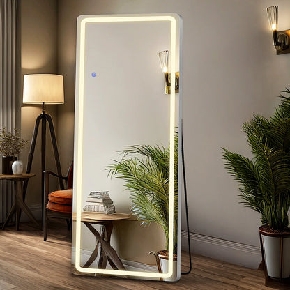 MCQ LED Full Length Mirror, 64"x21"