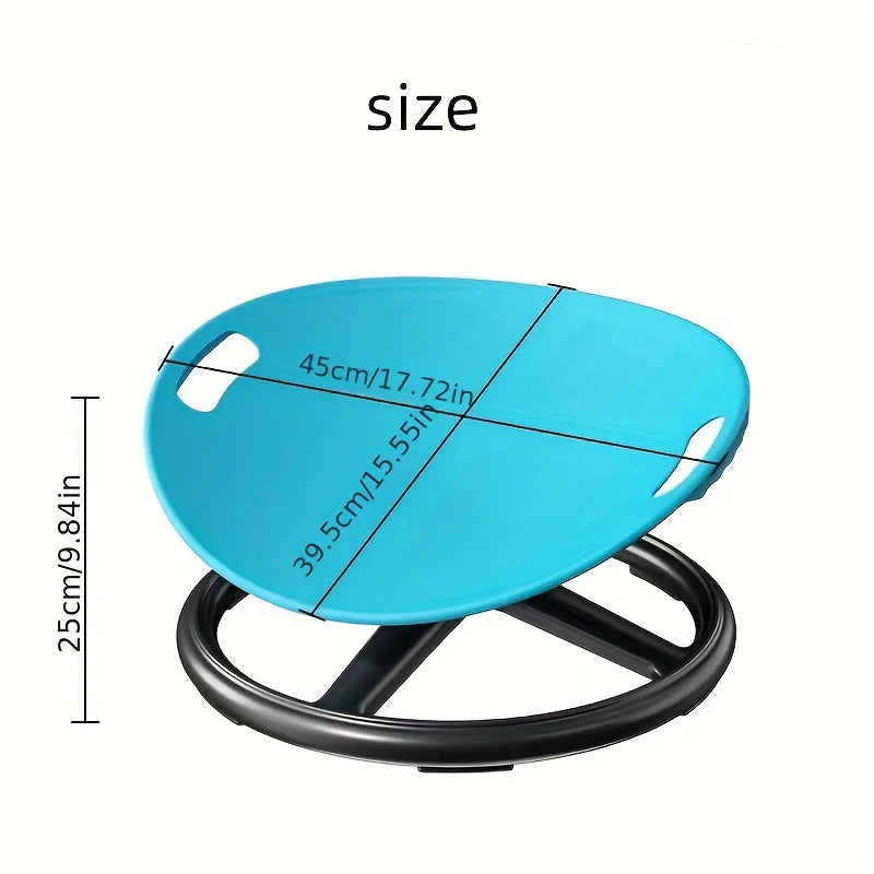 Swivel Sensory Chair – Eggshell Design, Anti-Slip Base, Durable Plastic