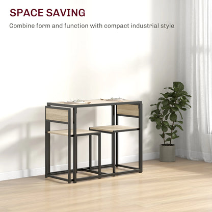 Homcom Compact Dining Table Set for 2