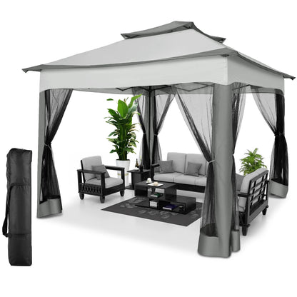 11x11 Pop Up Gazebo with Mosquito Netting