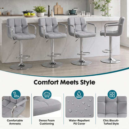 MCQ Ergonomic Office Chair, PU Leather