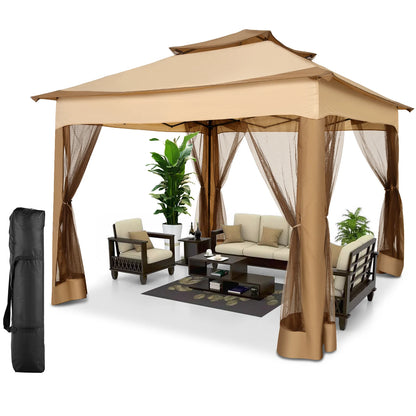 11x11 Pop Up Gazebo with Mosquito Netting