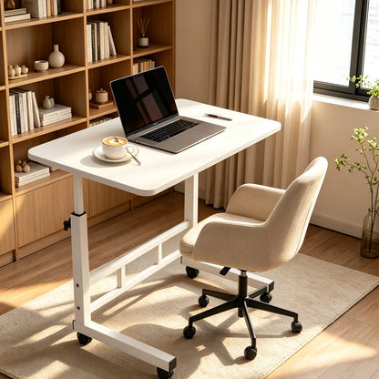 Mobile C-Shaped Standing Desk