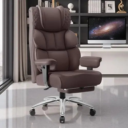 Big & Tall Leather Gaming Office Chair