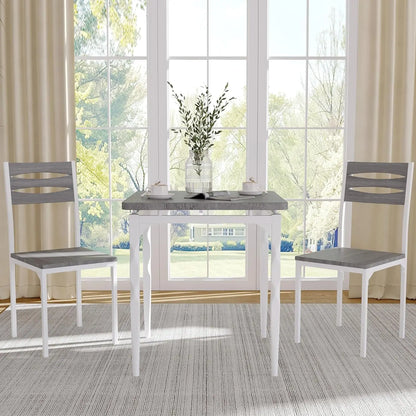 Farmhouse Dining Table Set for 2