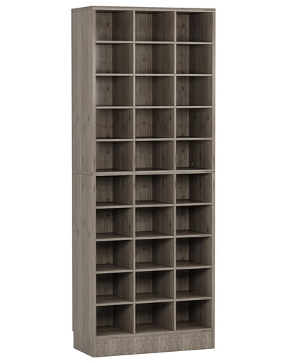 Tribesigns 8-Tier Wood Shoe Cabinet