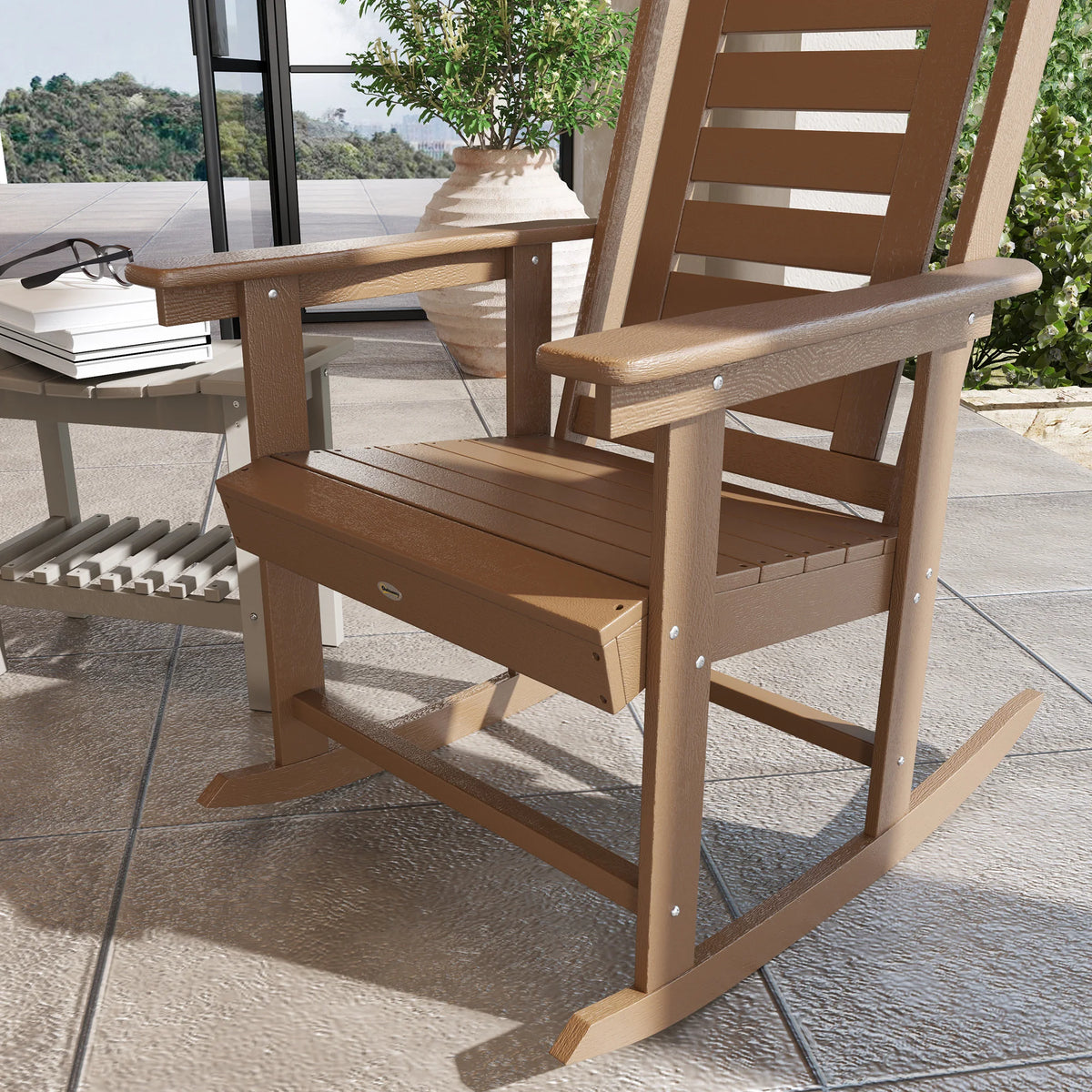 Outdoor Rocking Chairs, Set of 2