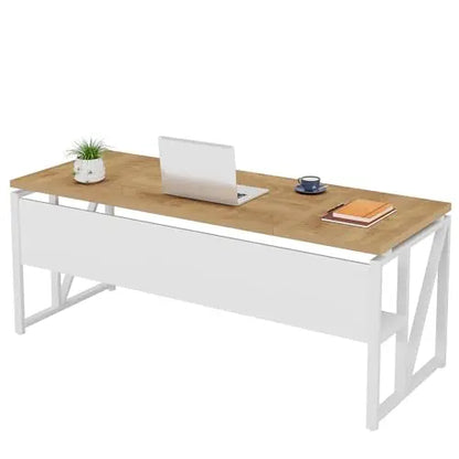 63" Computer Desk with Storage Shelf