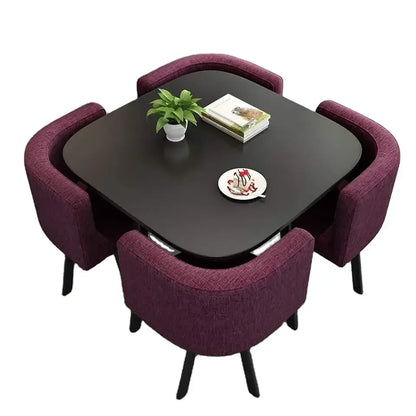 Modern Wooden Dining Table Set
