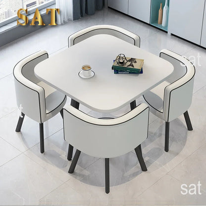 Modern Wooden Dining Table Set