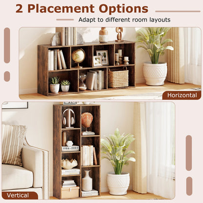 7-Cube Freestanding Bookcase