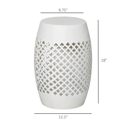 Garden Steel Round Accent Table