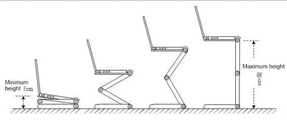 Adjustable Laptop Desk Stand with Cooling Fan