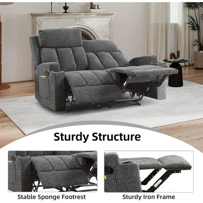 Manual Recliner Sofa & Loveseat Set