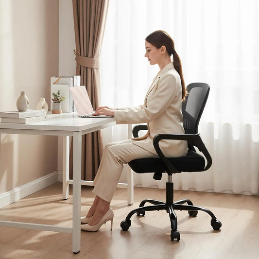 MCQ Ergonomic Office Chair, Mid Back