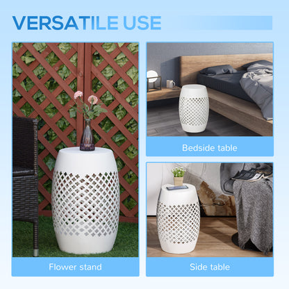Garden Steel Round Accent Table
