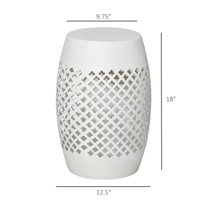 Garden Steel Round Accent Table